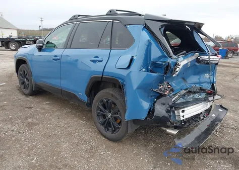 2023 Toyota Rav4 Hybrid Xse из США, поврежденный, VIN 4T3E6RFV7PU128463